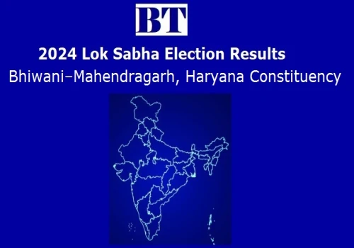 Bhiwani–Mahendragarh Constituency Lok Sabha Election Results 2024